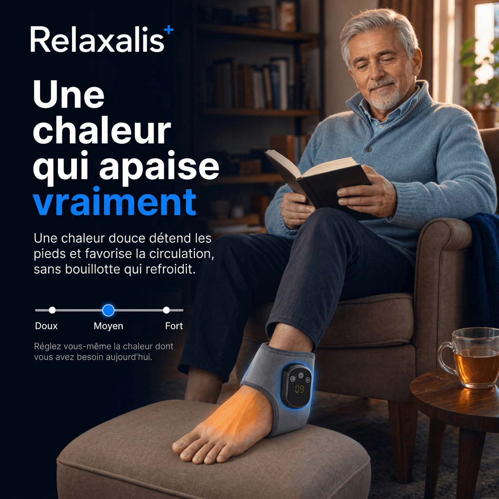 VitalisEMS™ — Masseur de pieds thérapeutique 3-en-1