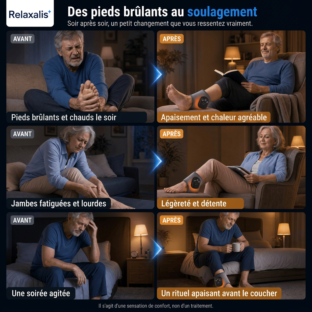 VitalisEMS™ — Masseur de pieds thérapeutique 3-en-1