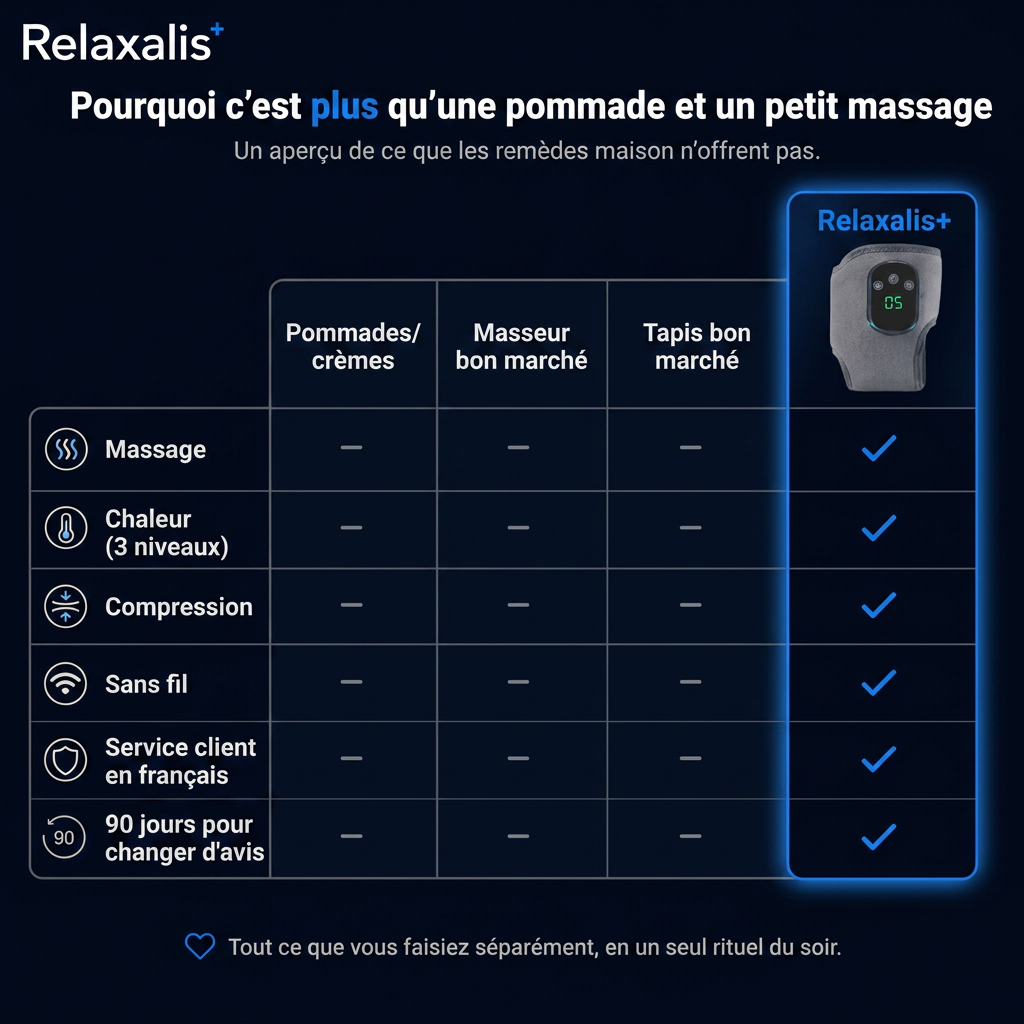 VitalisEMS™ — Masseur de pieds thérapeutique 3-en-1