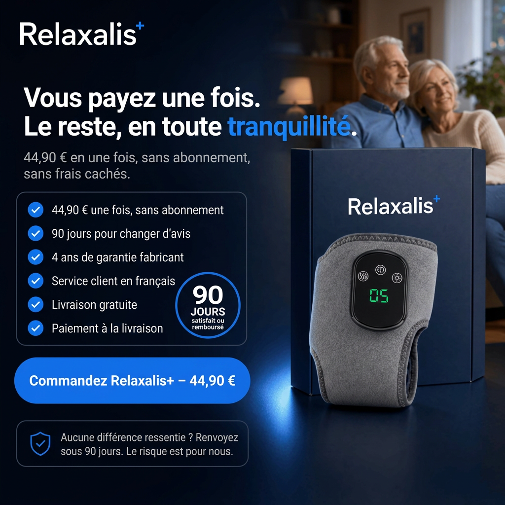VitalisEMS™ — Masseur de pieds thérapeutique 3-en-1