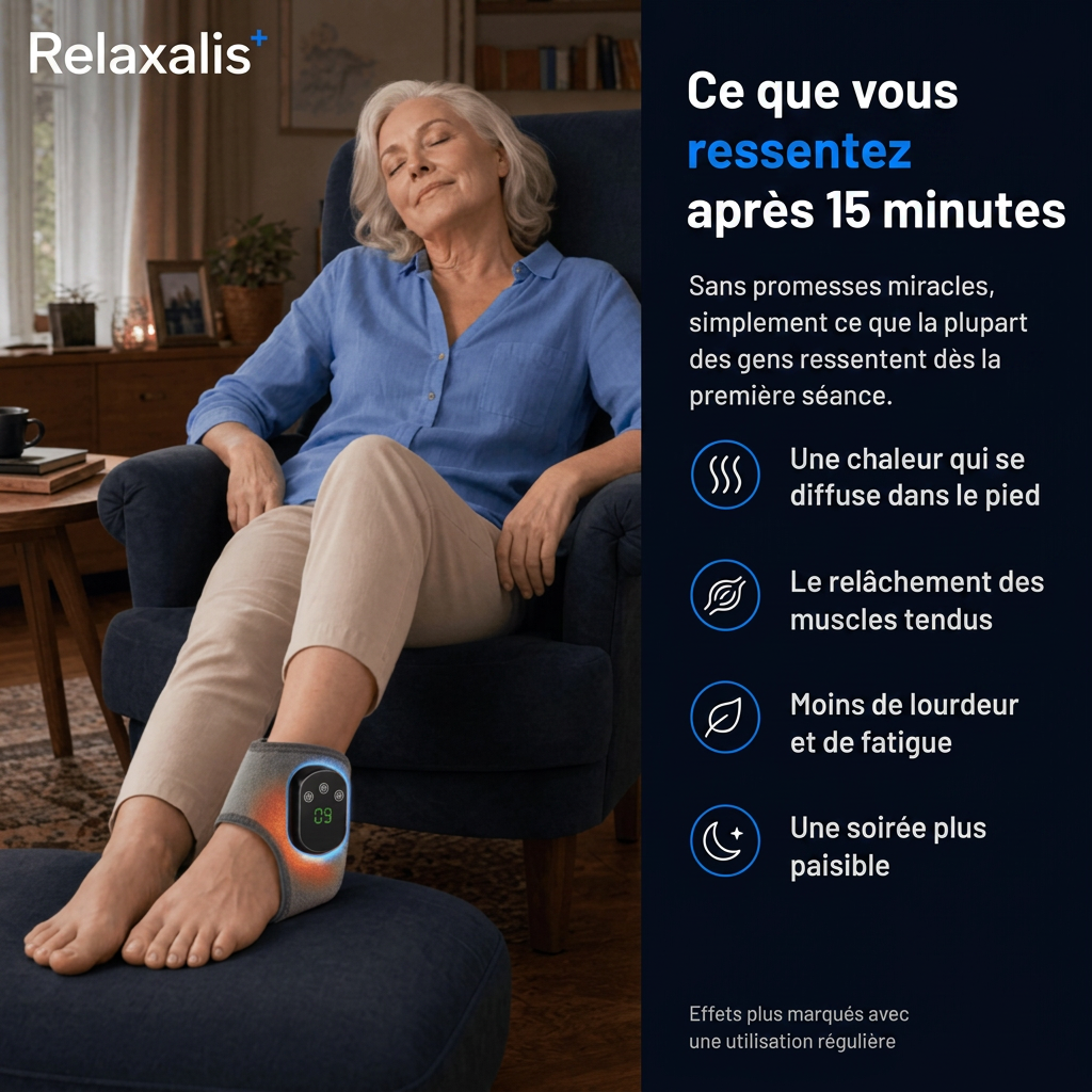 VitalisEMS™ — Masseur de pieds thérapeutique 3-en-1